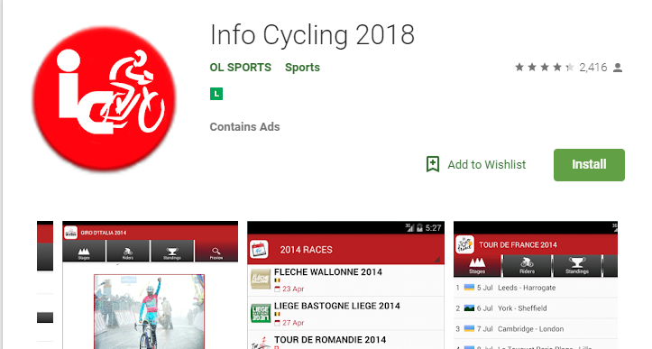 Info Cycling 2018