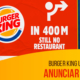 Na França, Burger King usa setas para anunciar delivery