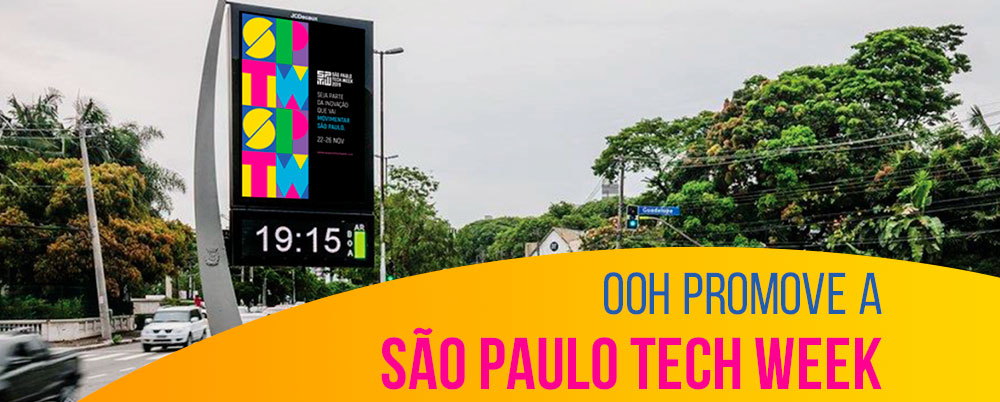 OOH promove a São Paulo Tech Week