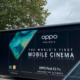 Empresa monta cinema mobile para lançar novo smartphone