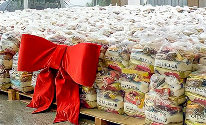 Projeto da Renault distribui 55 toneladas de alimentos