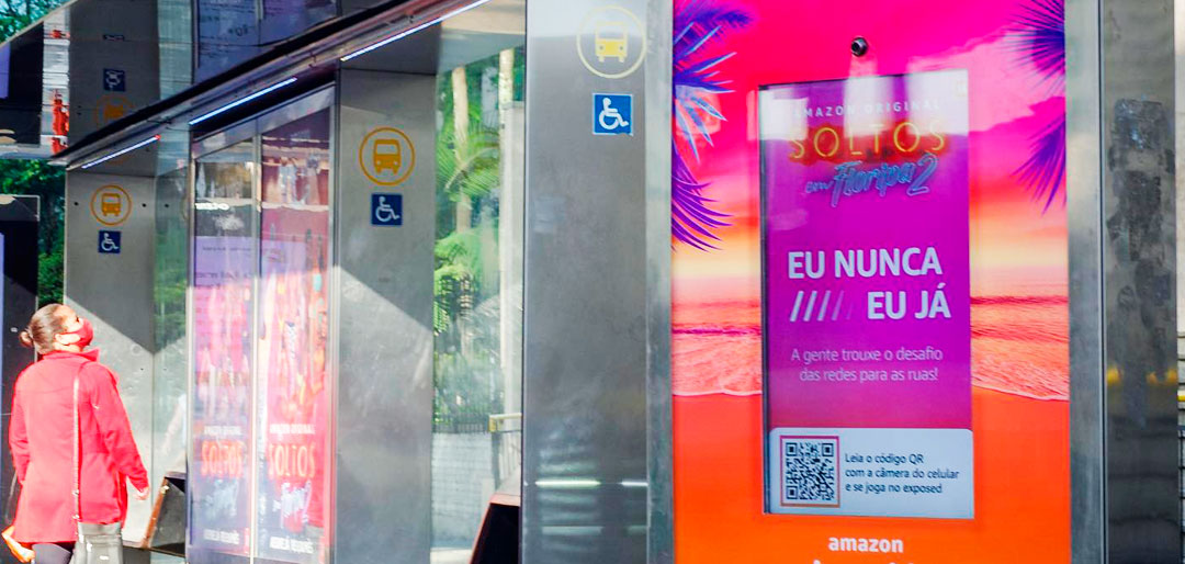Campanha OOH tem abrigo de ônibus com jogo interativo Campanha OOH tem abrigo de ônibus com jogo interativo