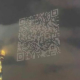 QR Code formado por drones divulga game