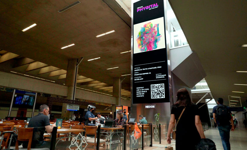 Circuito OOH se transforma em galeria de arte