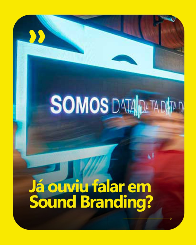 Depois da experiência de sucesso no MetrôRio, chega a vez de a Linha Amarela do Metrô de SP apostar em um sistema sonoro próprio. 
 
Essa tendência é chamada #SoundBranding, pois vai além da prestação de serviço aos usuários, promovendo bem-estar, redução do estresse e dos comportamentos de risco. Além de conferir uma identidade sonora ao Metrô, reforçando o reconhecimento de marca.
 
Saiba mais no carrossel e conte com a nossa equipe para impactar os passageiros durante as viagens de metrô!

 #Acessooh #OOHDeVerdade #AHomeDoOutOfHome