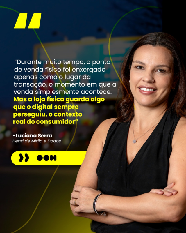 Cada passo dentro do supermercado, cada corredor percorrido, cada tempo de permanência na frente de uma gôndola é comportamento que pode virar dado, ainda pouco explorado pela maioria das marcas. 
 
É a partir desse estudo e da coleta de dados que o retail media in store transforma uma ativação de ponto de venda em experiência real, capaz criar identificação com o contexto do consumidor e, principalmente, converter em venda. Confira mais detalhes e análises de cases reais no novo artigo da nossa Head de Mídia e Dados , @luserra , para o @propmark .

Acesse pelo link: https://propmark.com.br/opiniao/artigos/estudar-o-publico-vira-dado-e-o-dado-vira-conexao-de-venda-no-varejo/ 
 
#Acessooh #OOHDeVerdade #AHomeDoOutOfHome #AHomeDoRetailMedia