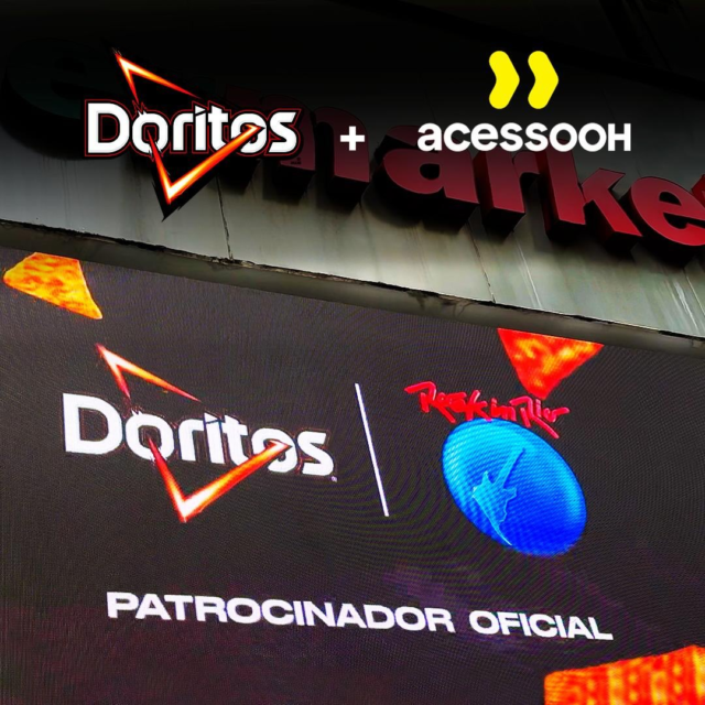 O patrocínio de um festival precisa terminar quando o evento acaba?

Durante o Rock in Rio, a Doritos levou sua comunicação para além dos palcos, conectando o universo da marca ao varejo por meio de uma estratégia de Retail Media In Store.

Ao ocupar pontos de contato próximos da decisão de compra, a campanha ampliou a presença de Doritos Turbo no dia a dia dos consumidores e estendeu a experiência do festival para dentro das lojas.

Porque quando pensamos na jornada das pessoas, o varejo também se transforma em um poderoso canal de comunicação.

#Acessooh #RetailMedia #Doritos #RockInRio #cabore2026