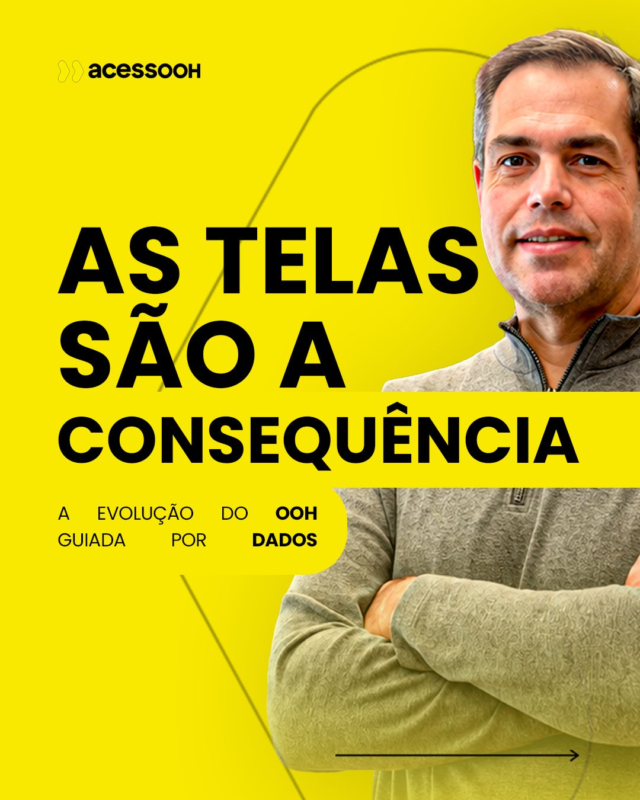 "As telas são apenas a consequência." 📊
 
O OOH hoje já se aproxima de 15% dos investimentos em mídia no Brasil. Mas para gerar resultado real, o ponto de partida não pode ser o ativo ou a tela: precisa ser as pessoas e o contexto. 
 
Como destaca o nosso CEO, @nando_rodovalho, a evolução dos dados e da geolocalização transformou a mídia exterior em uma plataforma estratégica de negócios. A inteligência não serve apenas para planejar, mas para alimentar a própria criatividade e conectar marcas ao comportamento do consumidor. 
 
📲 Arraste para o lado e veja como dados e contexto mudam o jogo do OOH. 
 
 #Acessooh #MidiaOOH #OutofHome #InteligenciaDeDados #Geolocalizacao